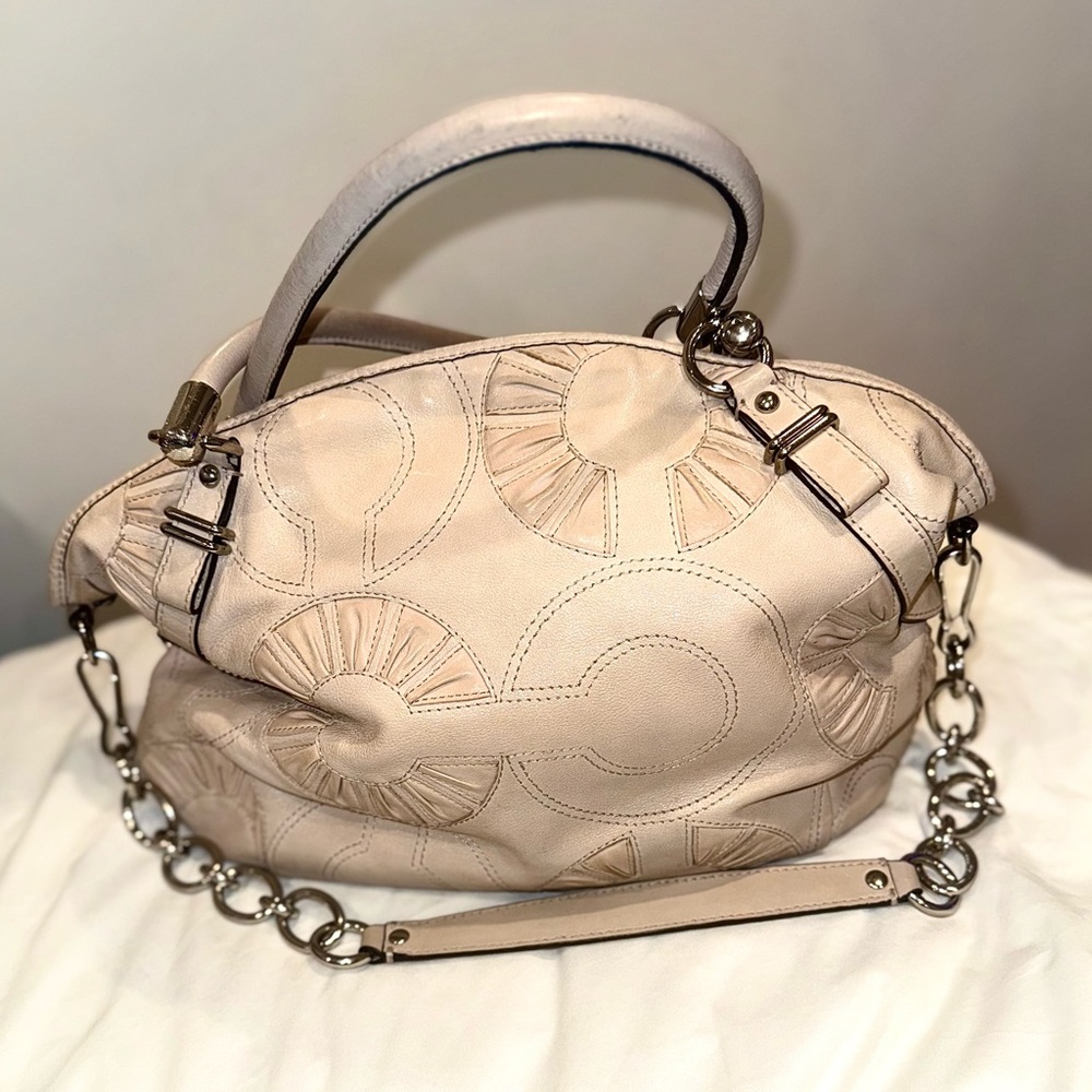 COACH MONOGRAM SHOULDER BAG - Picture 16 of 16